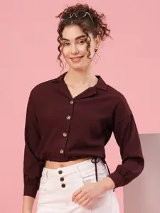 Globus Mandarin Collar Shirt Style Top