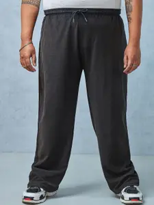Bewakoof AIR Men Plus Size Relaxed Fit Mid-Rise Oversized Cotton Track Pant