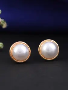Designbox Beads Beaded Circular Studs Earrings