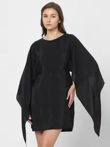 Vero Moda Round Neck Flared Sleeve Straight A-Line Dress