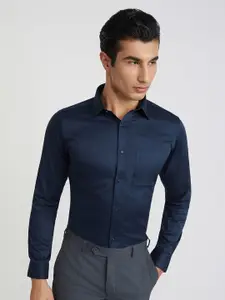 Raymond Pure Cotton Slim Fit Opaque Formal Shirt