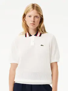 Lacoste Polo Collar Short Sleeves Cotton Pullover