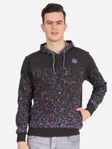 WELL QUALITY Printed Hooded Pullover