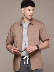 The Roadster Lifestyle Co. Pure Cotton Casual Shirt
