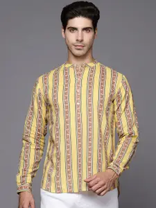 Indo Era Floral Printed Cotton Kurta