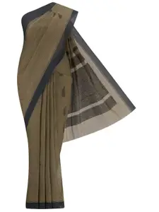 Nalli Ethnic Motifs Woven Design Pure Cotton Kanjeevaram Saree