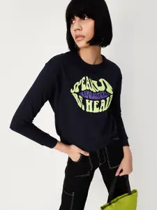 max Women Printed Sweatshirt