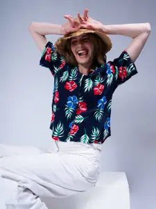 Stylecast X Hersheinbox Floral Printed Casual Shirt