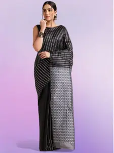 MORLY Striped Woven Design Kanjeevaram Saree