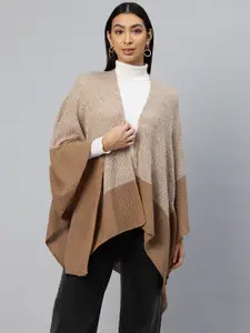 Pierre Carlo Colourblocked Front-Open Sweater