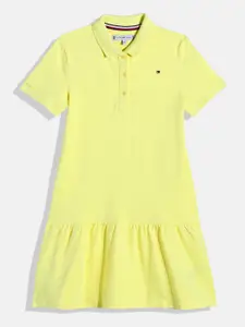 Tommy Hilfiger Solid Drop-Waist Style T-shirt Dress