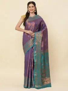 KAPADIYA FAB Ethnic Motifs Zari Pure Silk Handloom Kanjeevaram Saree