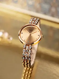 Titan Raga Show Stopper Women Embellished Dial Bracelet Analogue Watch 95262WM01