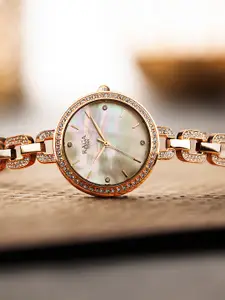 Titan Raga Show Stopper Women Embellished Bracelet Analogue Watch 95272WM01