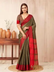 Silk Land Woven Design Tissue Banarasi Saree