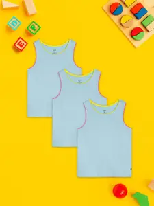 XY Life Girls Pack of 3 Cotton Tank Tops