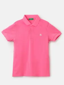 United Colors of Benetton Boys Polo Collar T-shirt