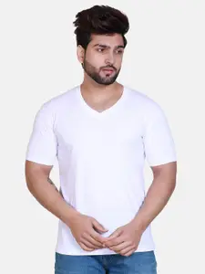 WILD WEST V-Neck Short Sleeves Cotton T-shirt