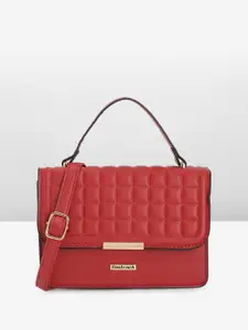Fastrack Quilted Structured Satchel