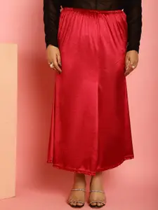 theRebelinme Plus Size Flared Maxi Skirt