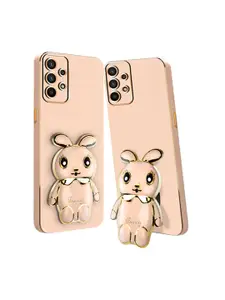 Karwan 3D Mini Bunny with Folding Stand Samsung A13 4G Mobile Back Case