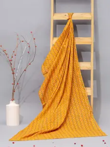 Contrast Living Floral Printed Pure Cotton Scarf