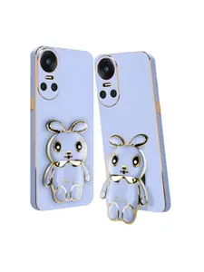 Karwan Oppo Reno 10 3D Mini Bunny Mobile Back Case With Folding Stand