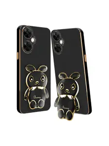 Karwan Poco M4 3D Mini Bunny With Folding Stand Mobile Back Case