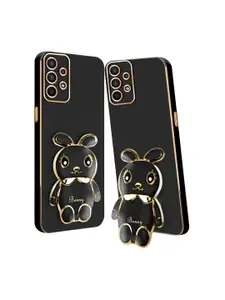 Karwan Samsung A23 3D Mini Bunny With Folding Stand Mobile Back Case