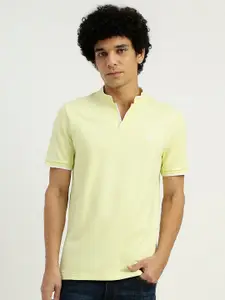 United Colors of Benetton Mandarin Collar Short Sleeves T-shirt