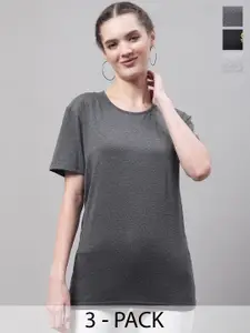 MACK JONNEY Pack Of 3 Cotton T-shirts