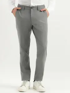 United Colors of Benetton Men Mid Rise Slim Fit Trousers