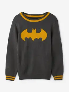 The Souled Store Boys Superhero Printed Pullover