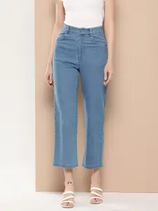 Chemistry Mid-Rise Cropped Bootcut Jeans