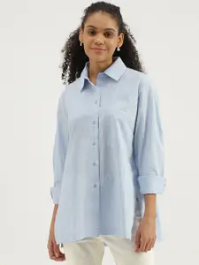 United Colors of Benetton Striped Cotton Casual Shirt