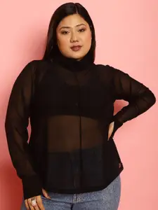 theRebelinme Shirt Style Top