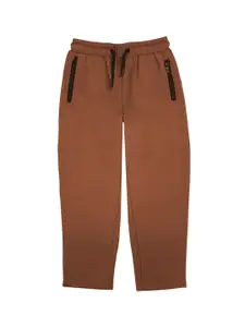 My Milestones Boys Mid-Rise Cotton Cargo Joggers