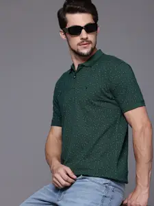Allen Solly Printed Polo Collar T-shirt