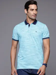 Allen Solly Slub Effect Polo Collar T-shirt
