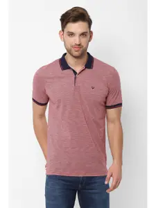 Allen Solly Slub Effect Polo Collar T-shirt