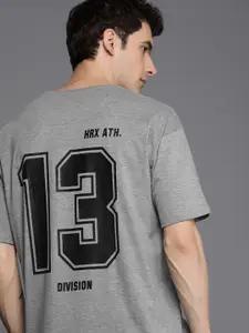 HRX by Hrithik Roshan Men Typography Printed Pure Cotton T-shirt