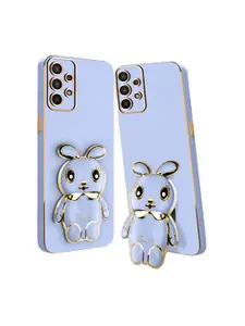 Karwan Samsung A73 5G 3D Mini Bunny Mobile Back Case With Folding Stand