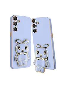 Karwan Samsung A54 3D Mini Bunny with Folding Stand Mobile Back Case