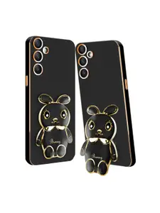 Karwan Samsung F23 3D Mini Bunny with Folding Stand Mobile Back Cover Case