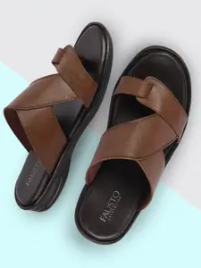FAUSTO Textured One Toe Comfort Sandals