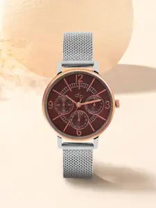 DressBerry Women Stainless Steel Straps Analogue Watch DB24-6A