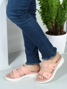 Carlton London Women Lightweight Open Toe Flats