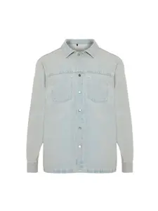 Trendyol Pure Cotton Denim Casual Jacket