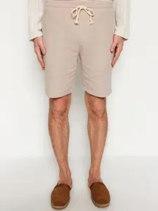Trendyol Men Mid Rise Pure Cotton Regular Shorts