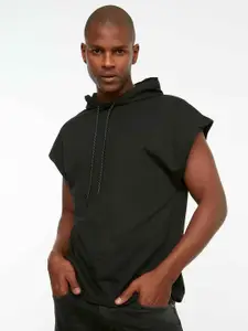 Trendyol Hooded Extended Sleeves Pullover Sweatshirt